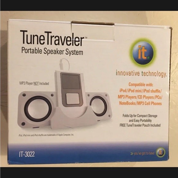 Innovative Technology TuneTraveler Portable Speaker System - Picture 3 of 3